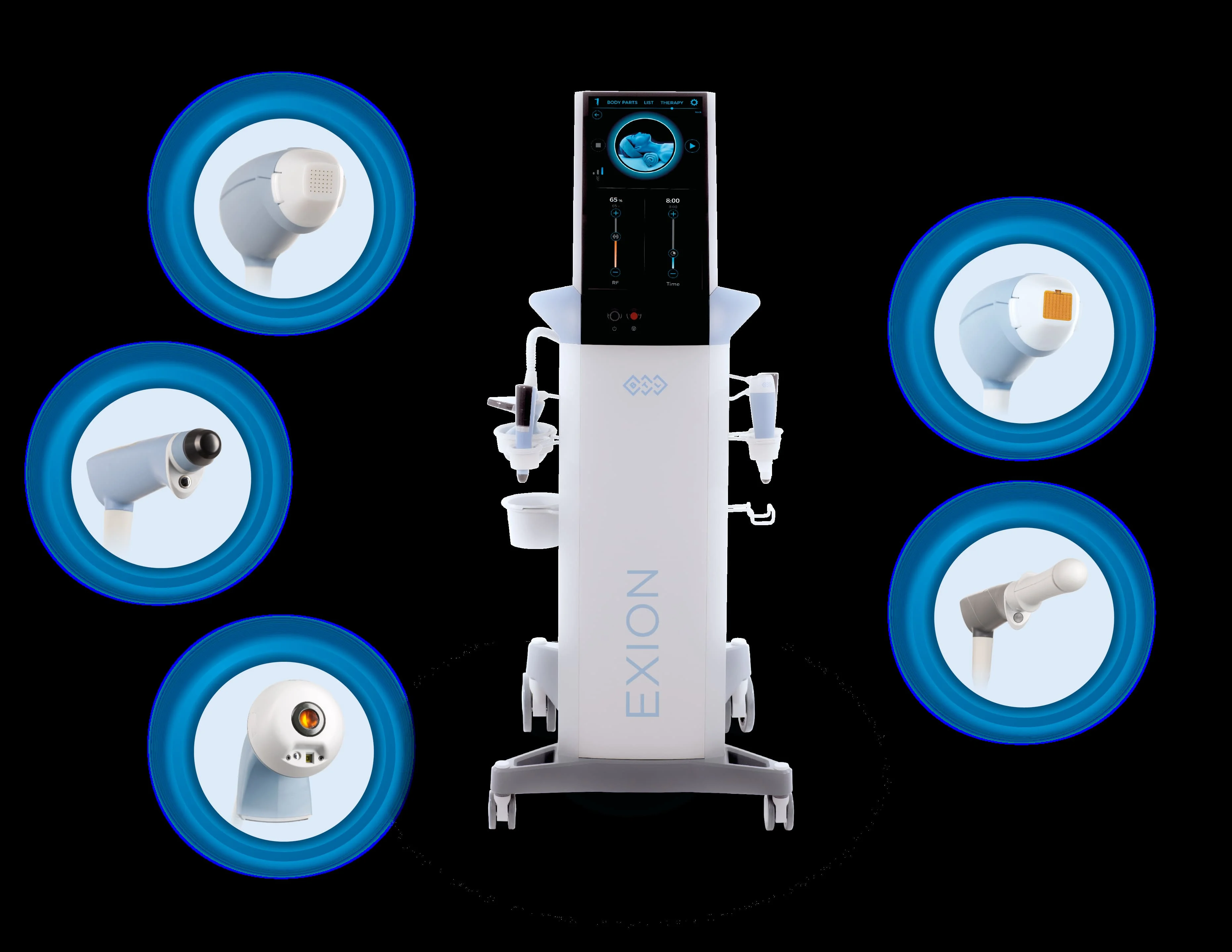 Exion RF ultrasound device at Victoria Park Clinic, Bethnal Green London